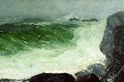 George Wesley Bellows Graue See oil on canvas